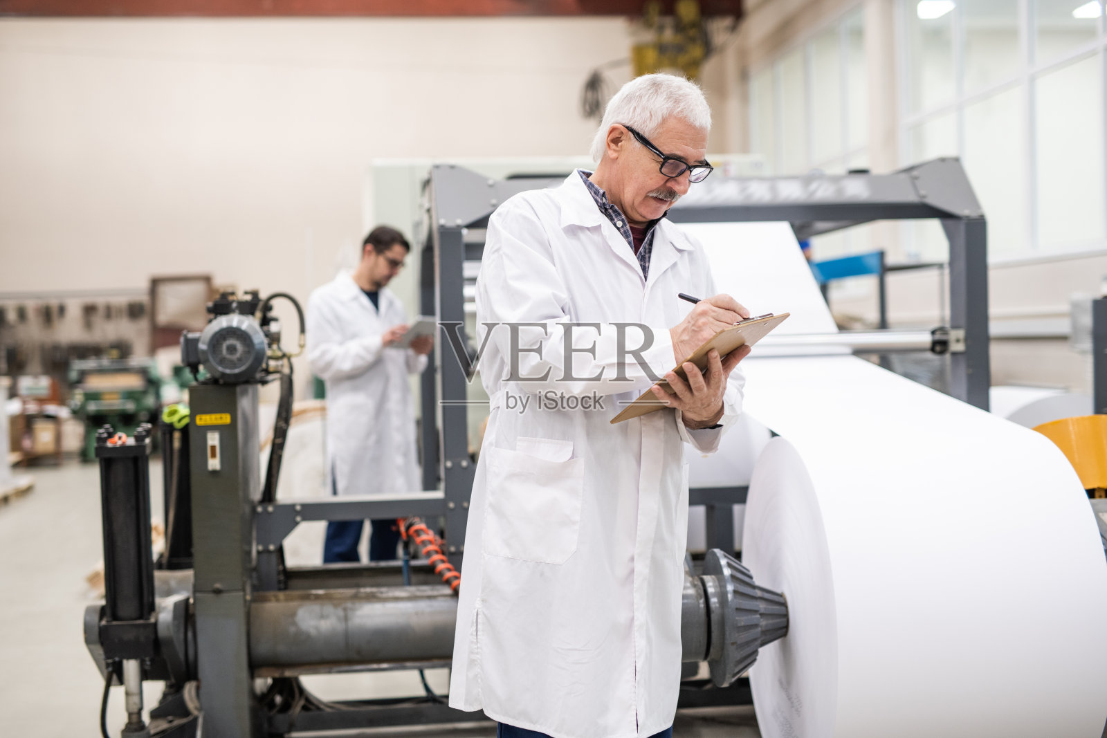 关于印刷机的笔记照片摄影图片