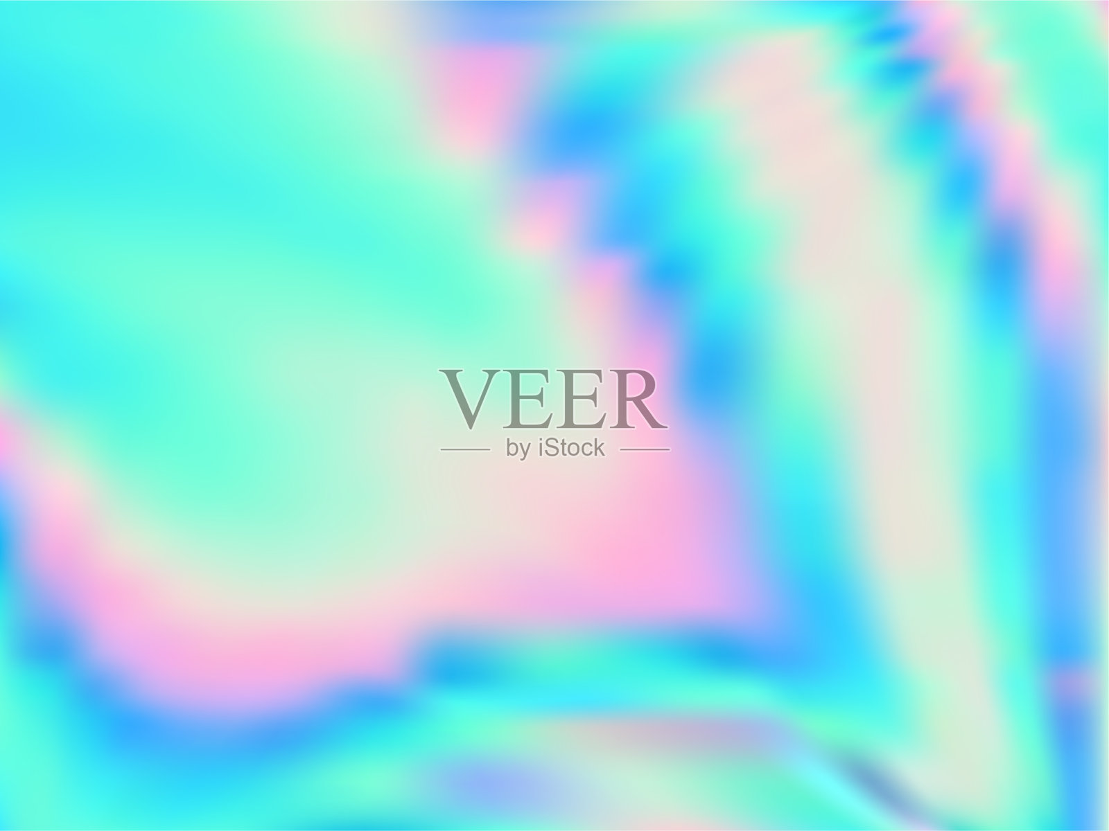 全息效果glitch梯度矢量设计。插画图片素材