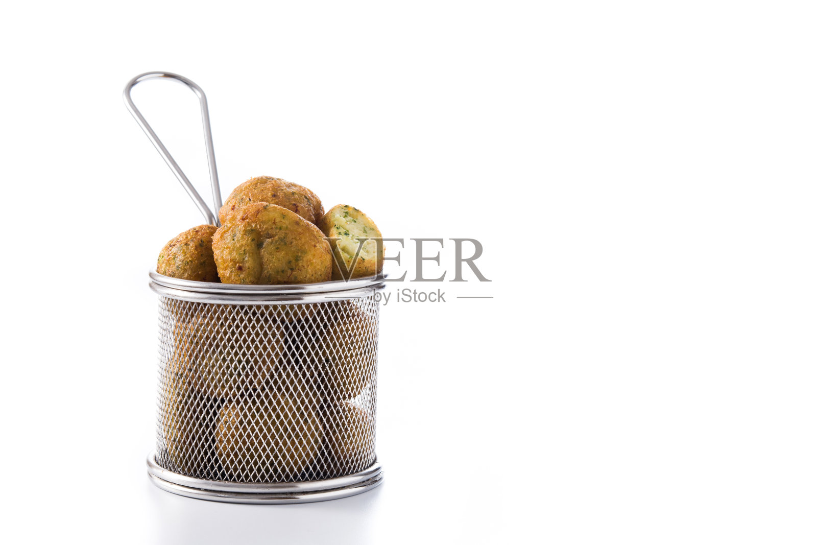 狂欢节油炸饼或buñuelos de viento圣周照片摄影图片