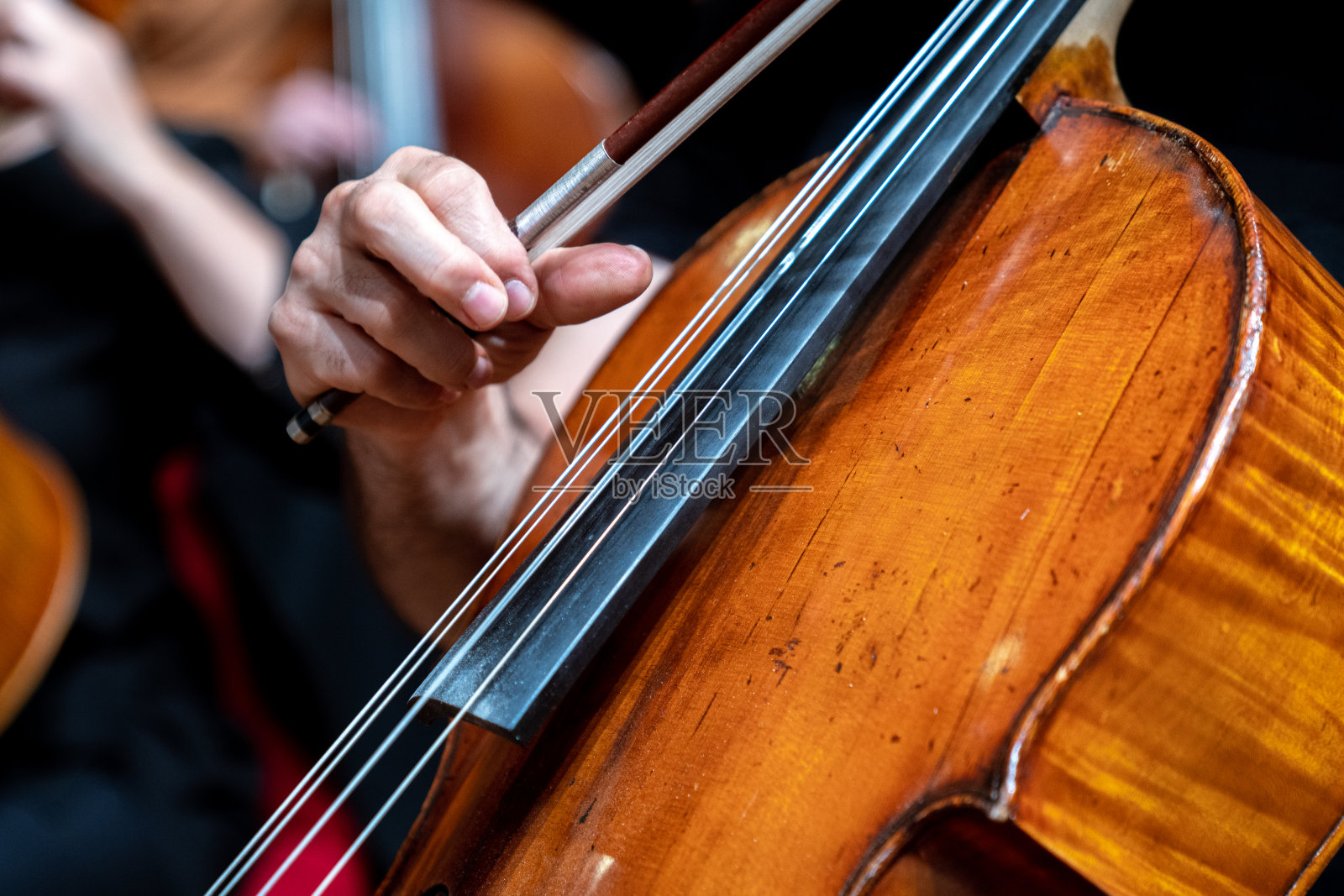 拉大提琴的人的手照片摄影图片