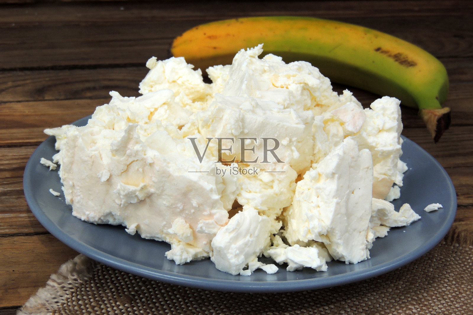 白干酪和酸奶油照片摄影图片