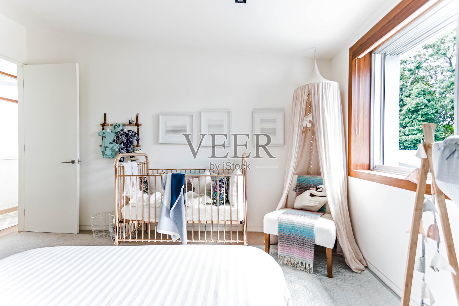 给孩子们准备的房间照片摄影图片