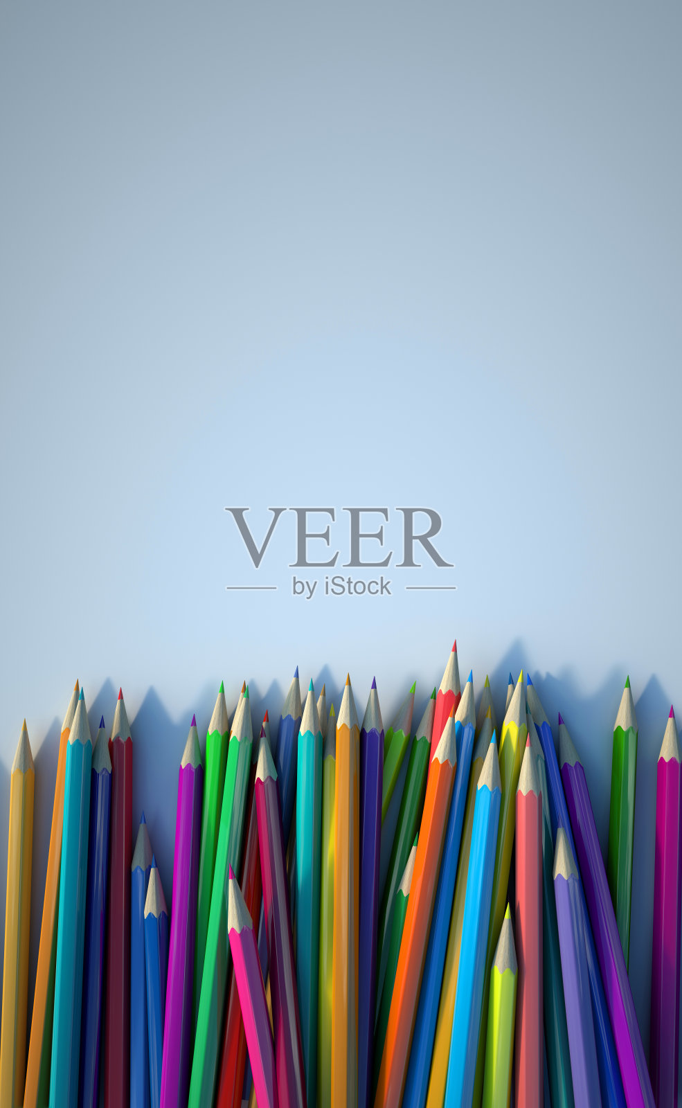 彩色的铅笔照片摄影图片