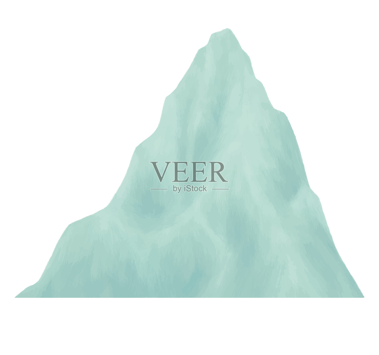 山风景图插画图片素材