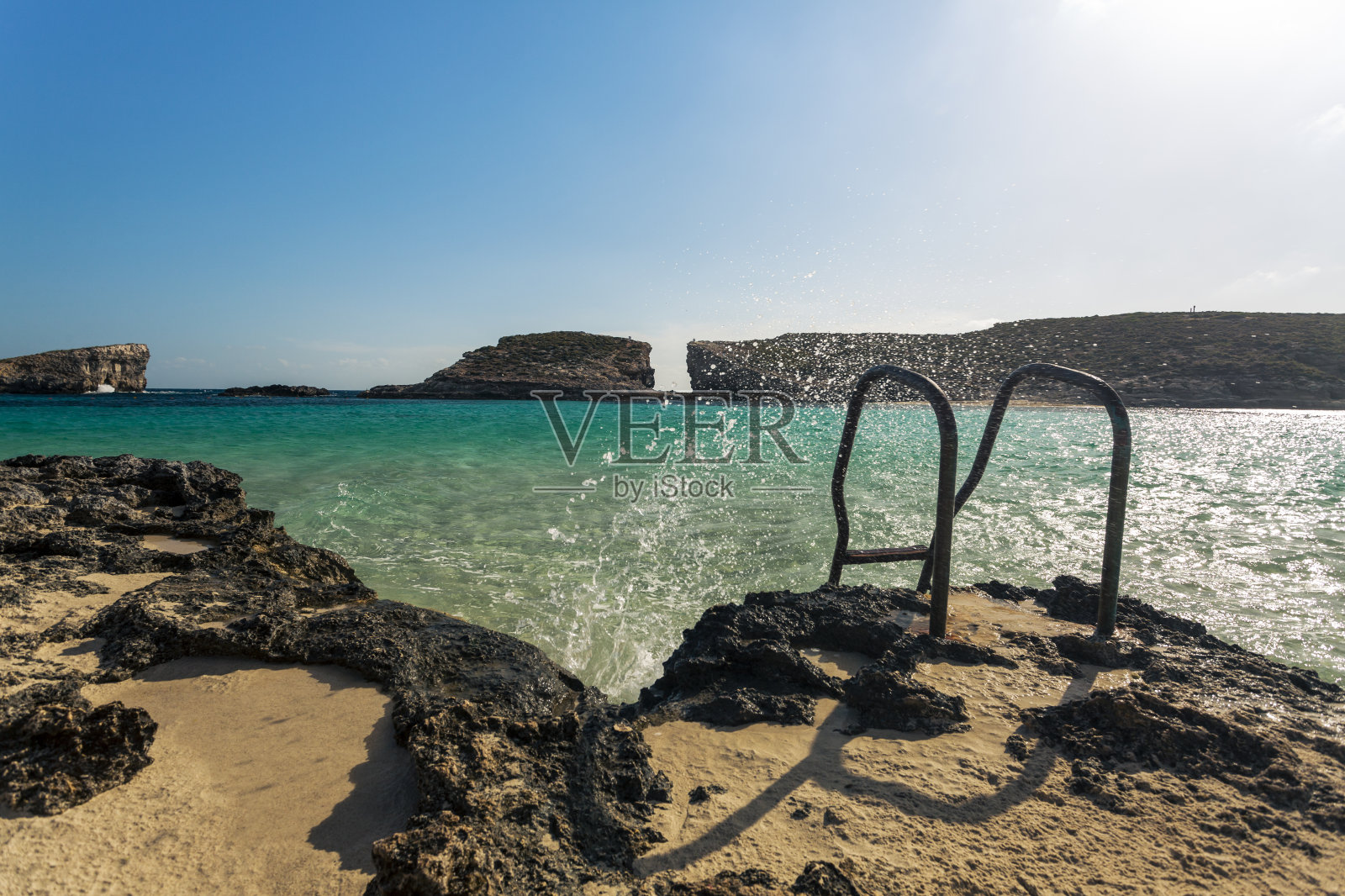 蓝色泻湖,Comino,马耳他照片摄影图片