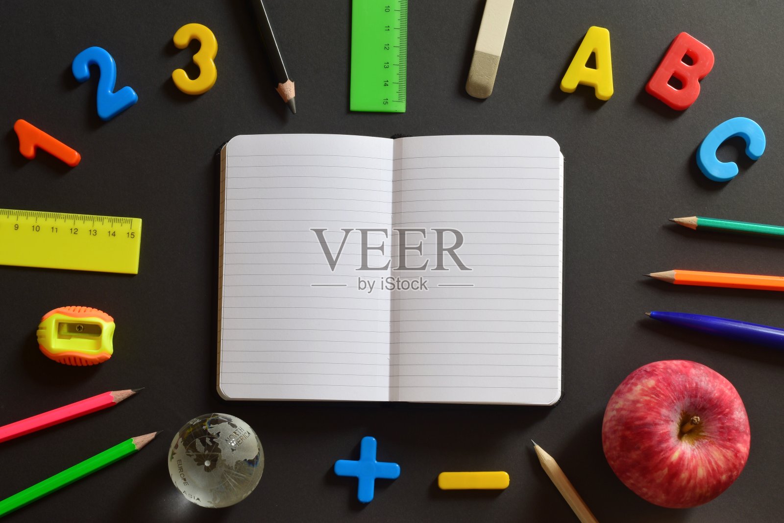 学校用品照片摄影图片