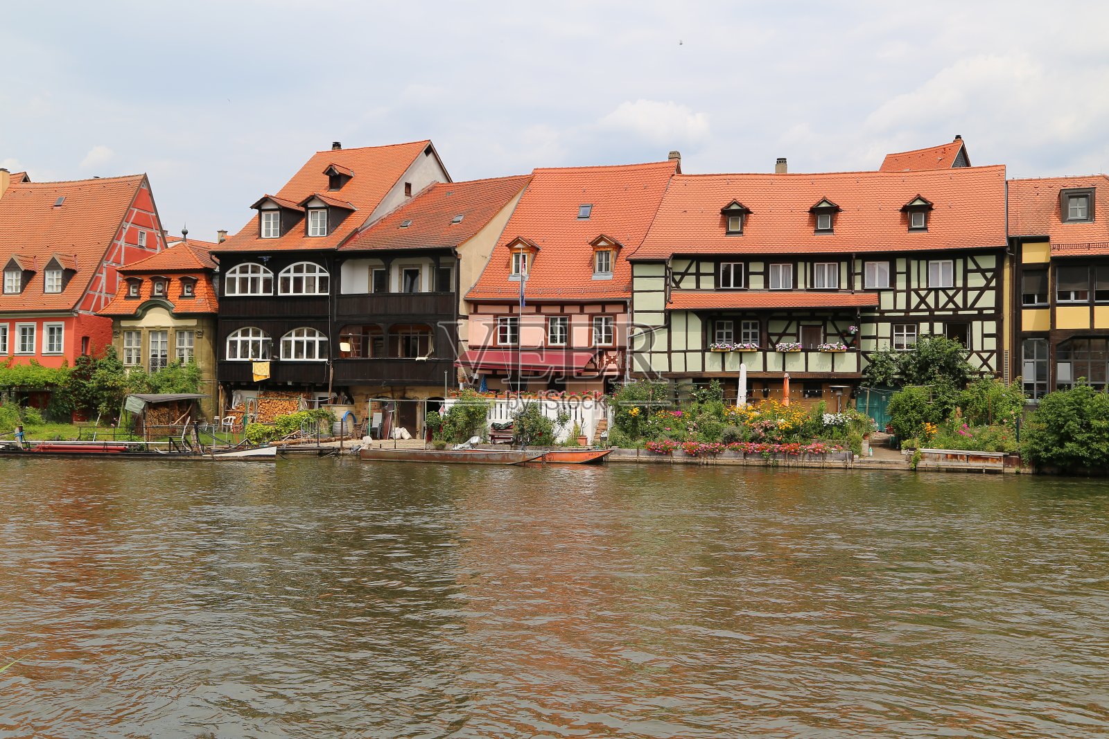 班贝格的小威尼斯照片摄影图片