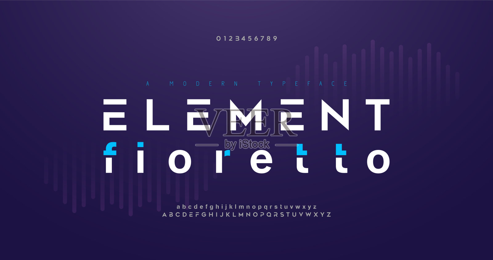 抽象数字现代字母字体。技术排版最小,时尚,运动,城市,未来创意字体和数字。矢量图插画图片素材