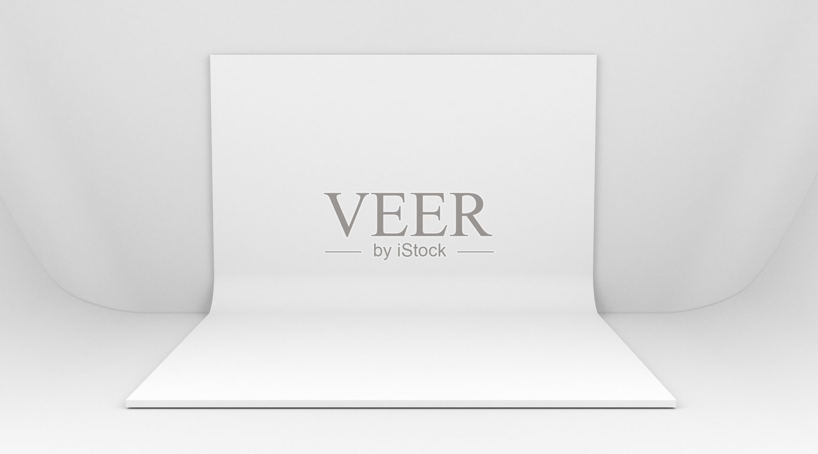 房间的白色背景舞台照片摄影图片