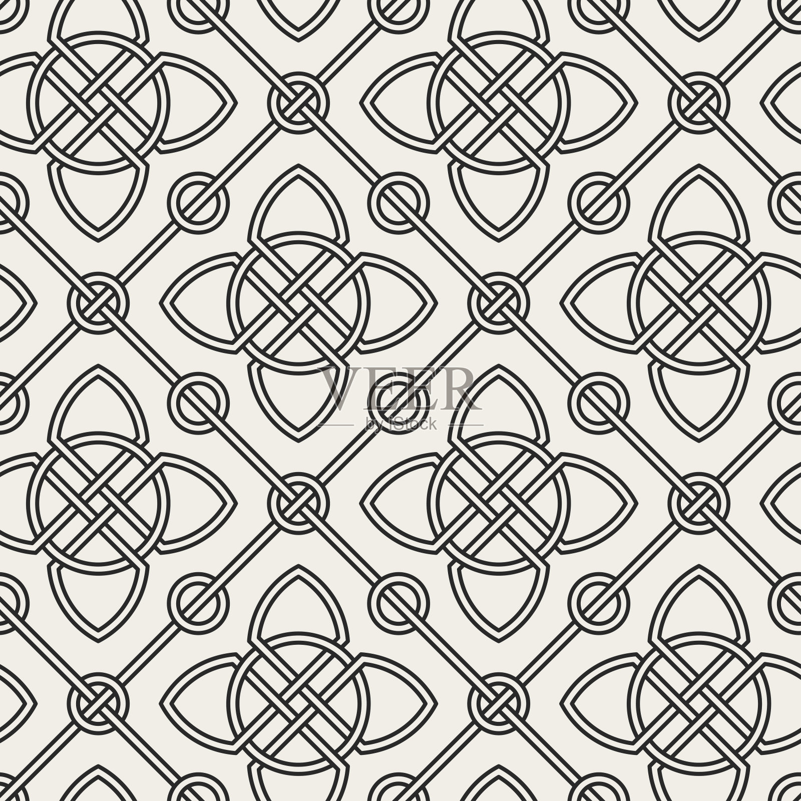 传统的东方装饰。插画图片素材