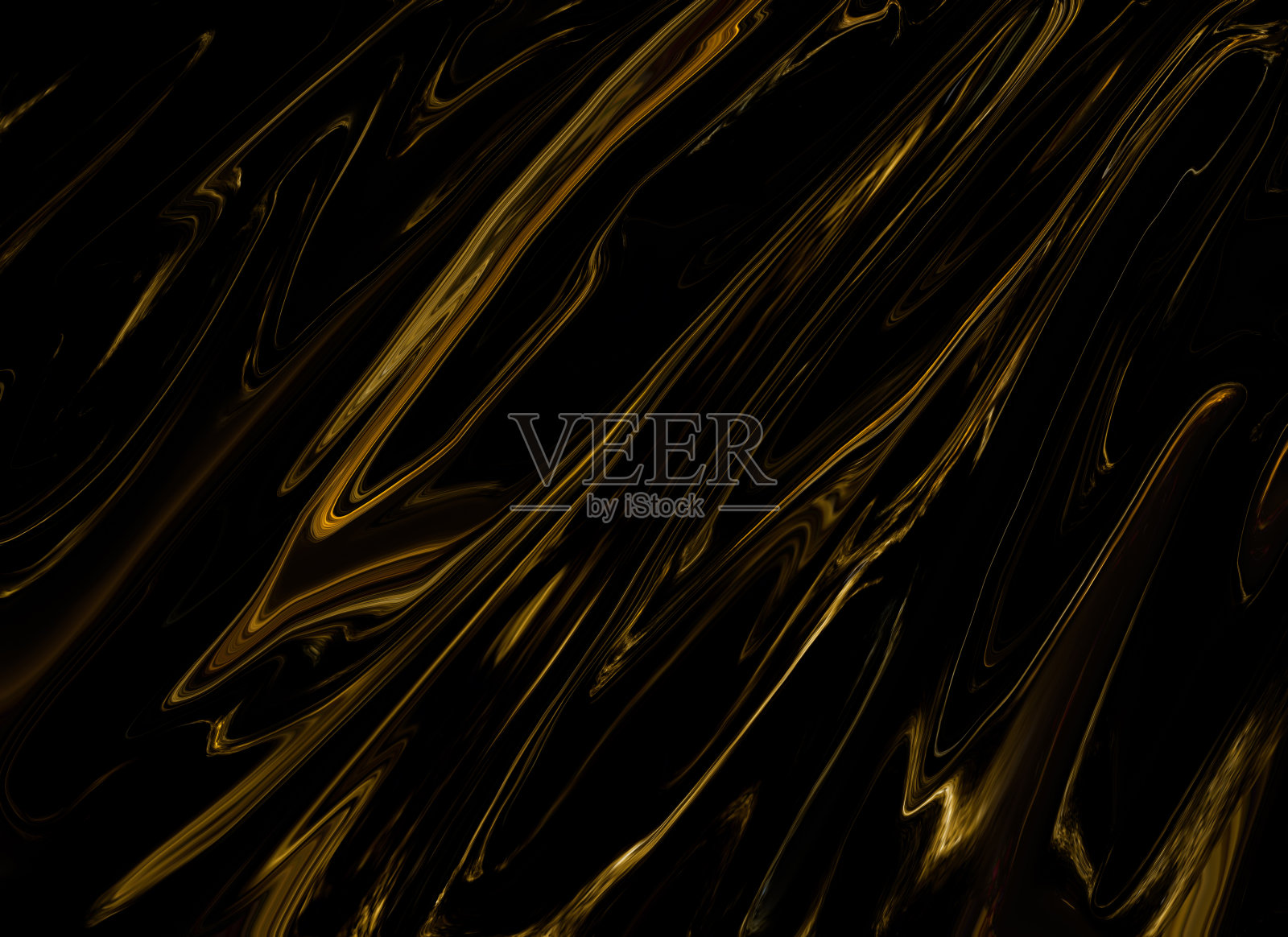 高分辨率大理石墙面插画:金色黑色墨水抽象背景,适用于瓷砖和室内设计照片摄影图片