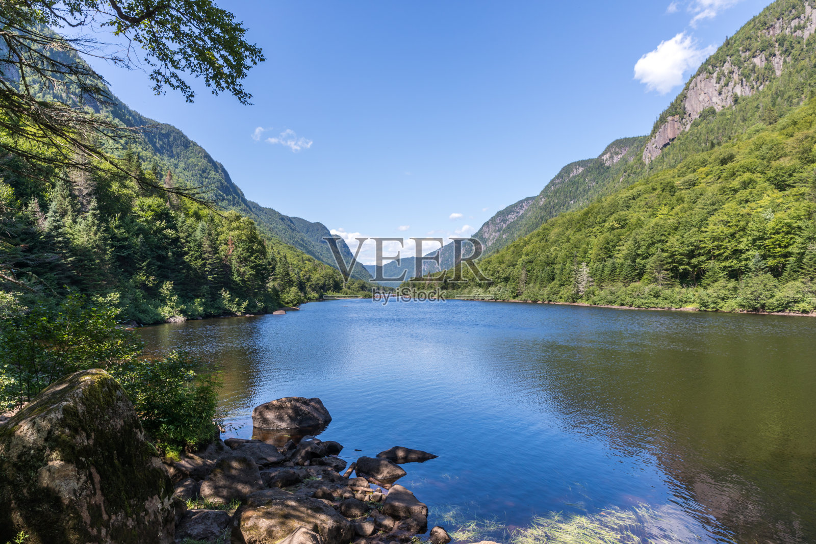 雅克卡地亚自然景观国家公园,魁北克,加拿大照片摄影图片