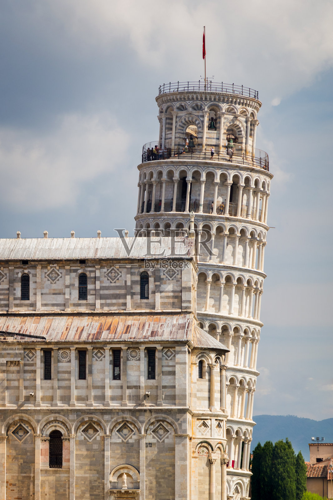 比萨斜塔照片摄影图片