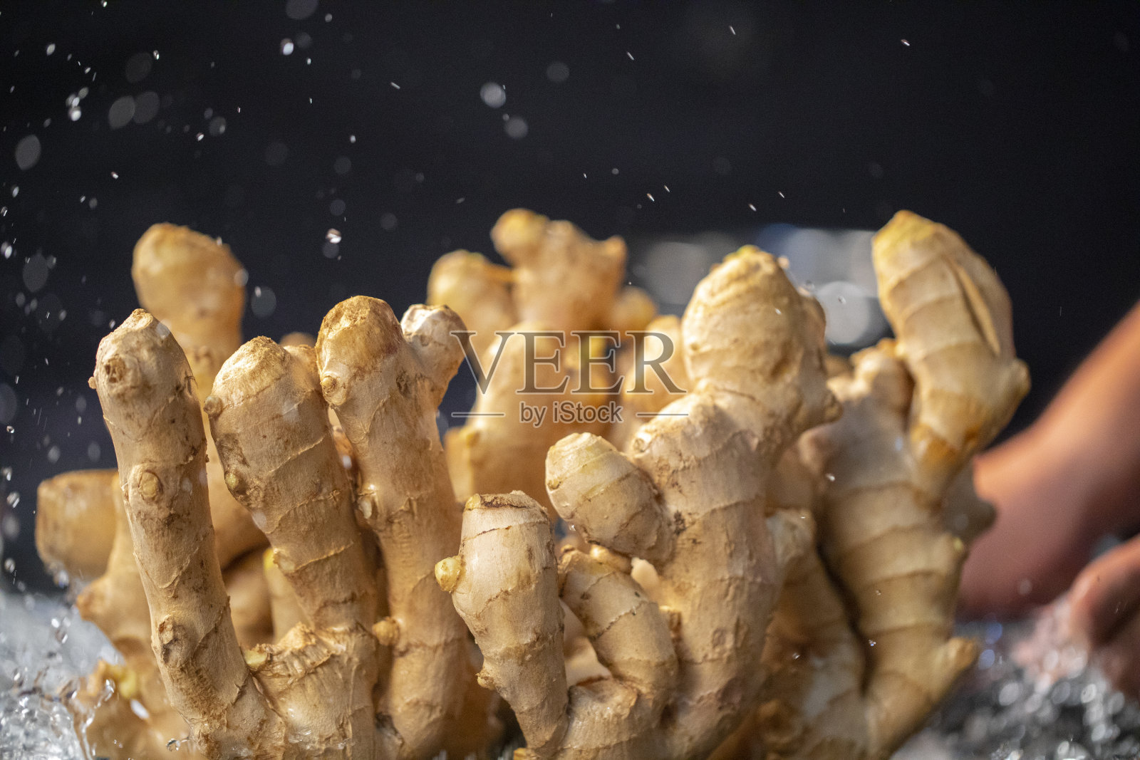 生姜、香料、中药、药材照片摄影图片