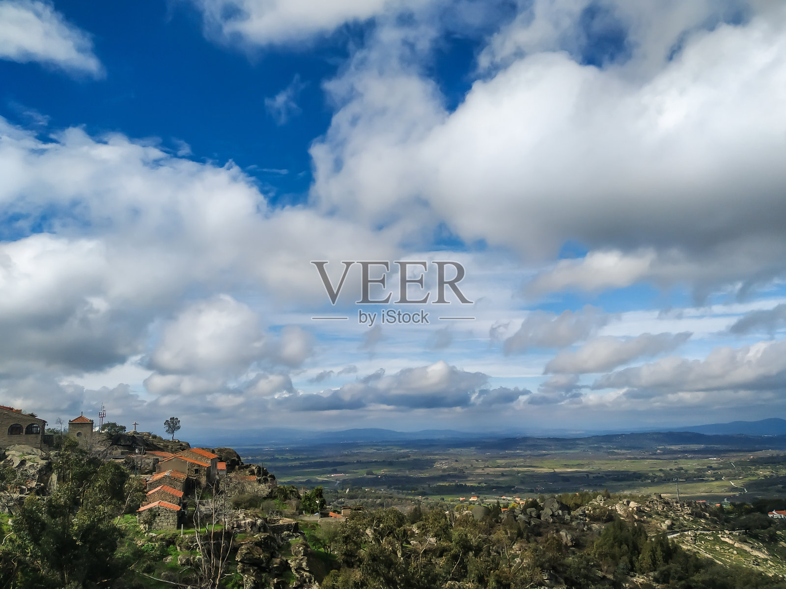 一个山城照片摄影图片