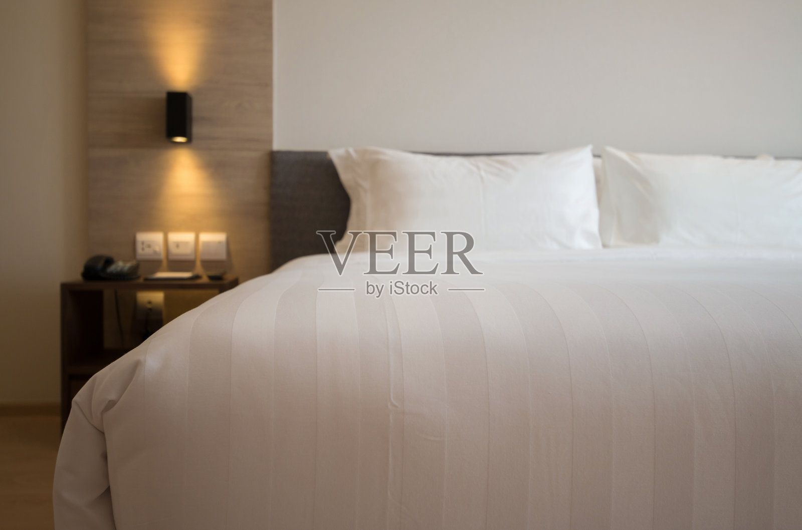 酒店卧室室内照片摄影图片