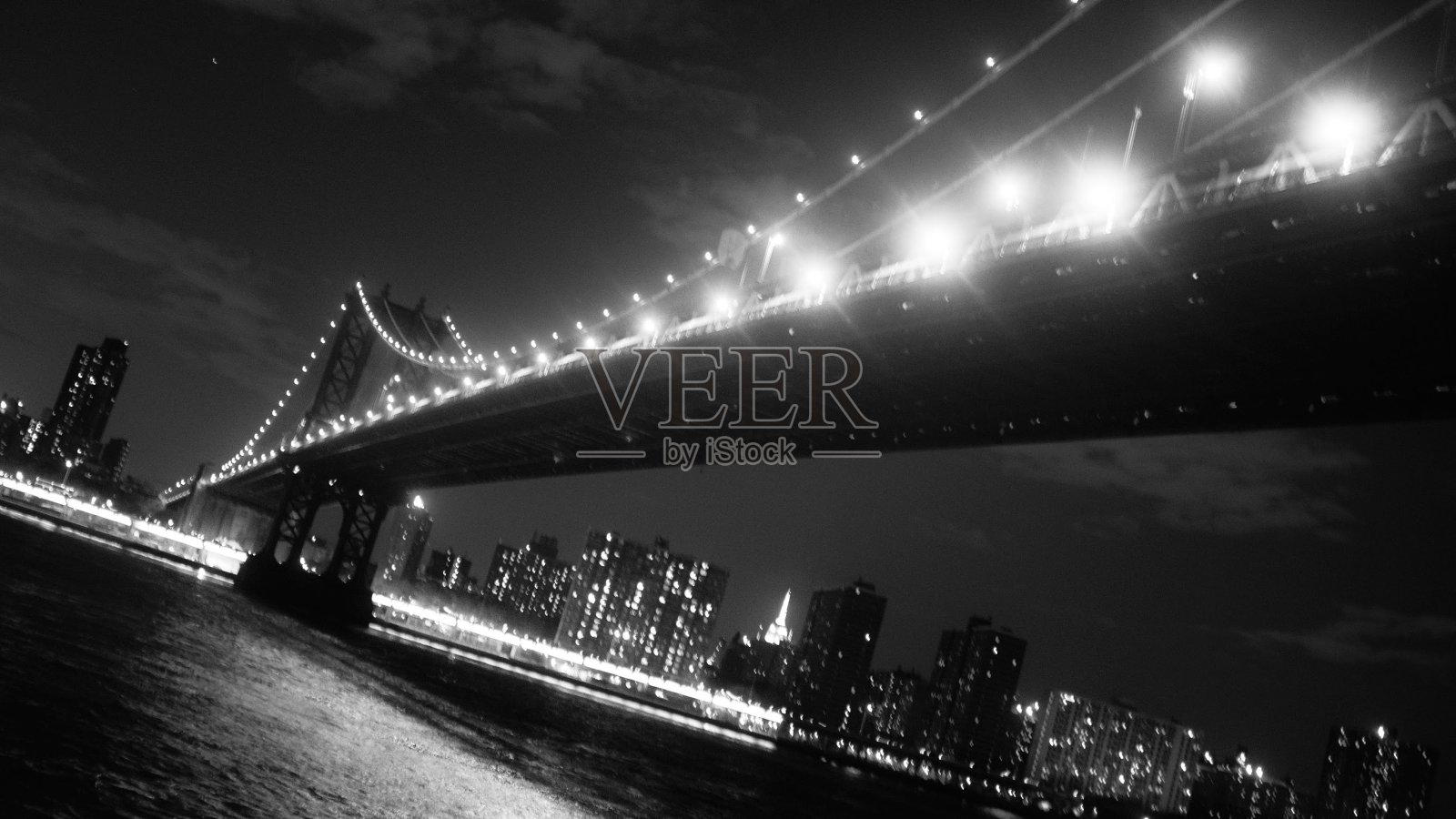 曼哈顿桥照片摄影图片