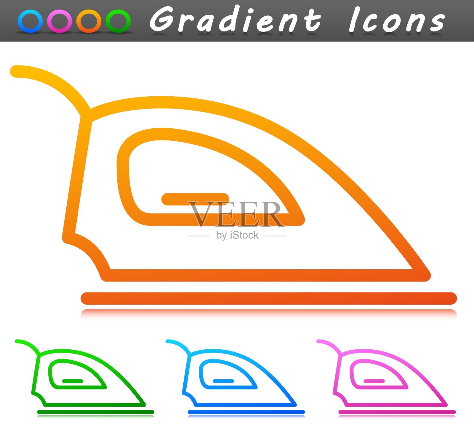 矢量家务符号图标设计插画图片素材