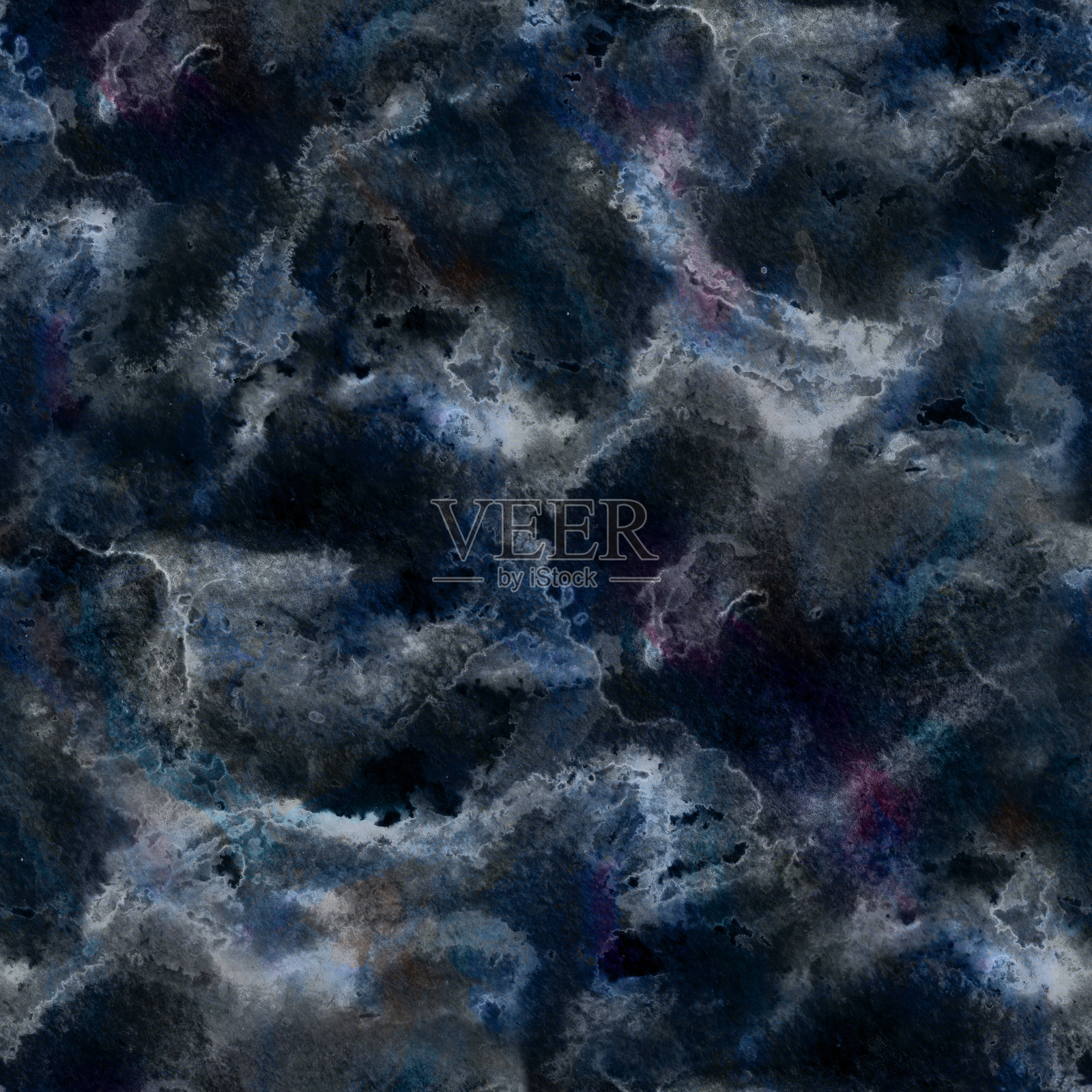 抽象的无缝模式。大理石色彩丰富的艺术背景纹理。插画图片素材