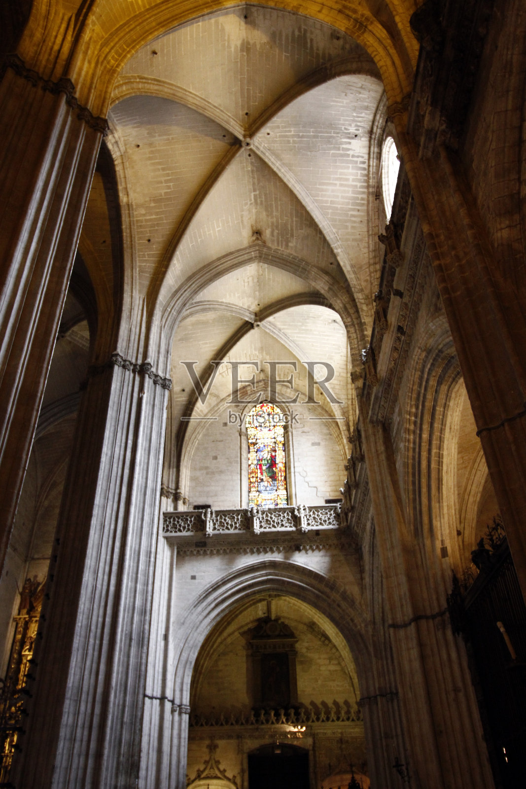 塞维利亚大教堂照片摄影图片