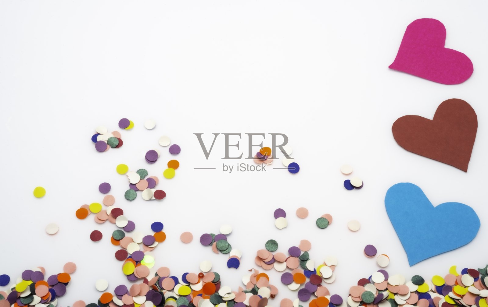 及纸屑照片摄影图片