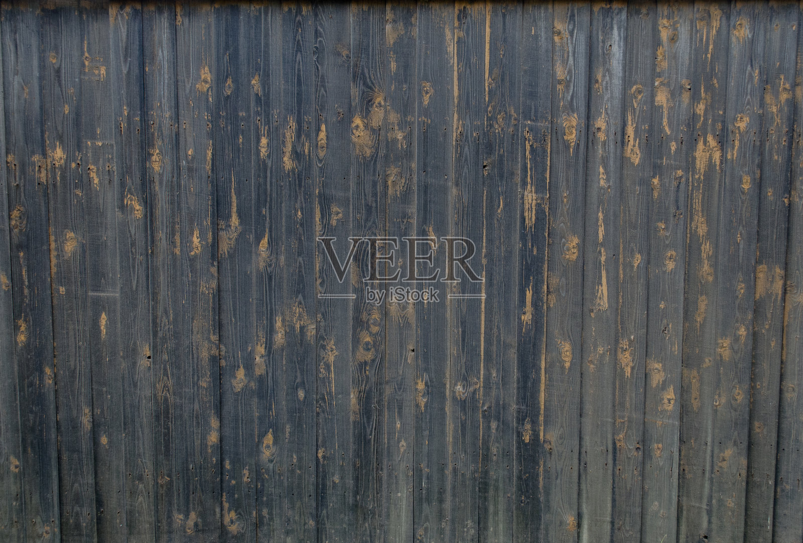 纹理旧木黑棕色篱笆与磨损照片摄影图片