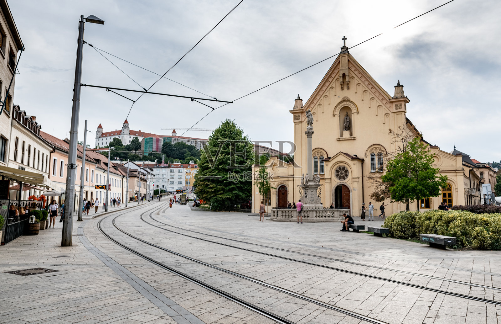 圣斯蒂芬国王教堂,布拉迪斯拉发照片摄影图片