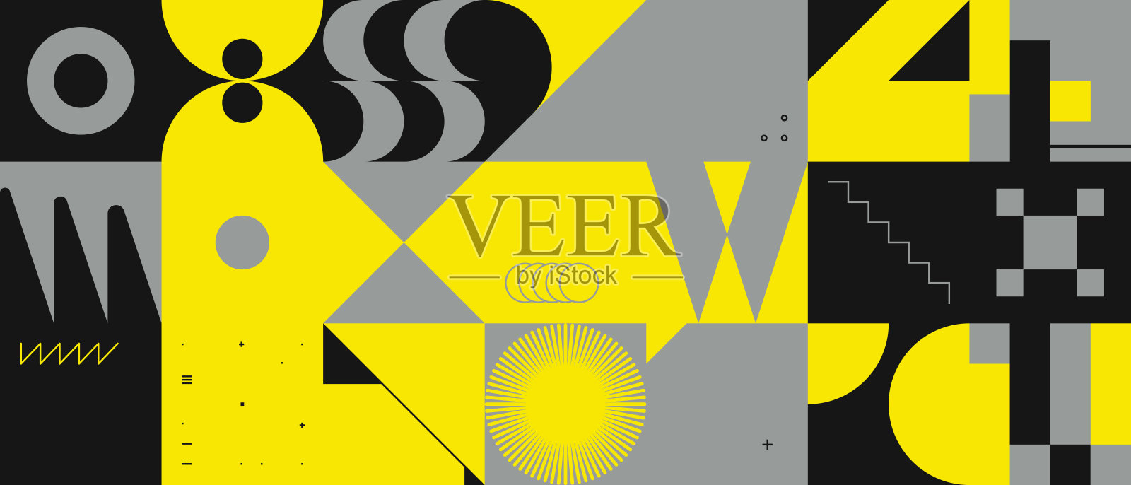 技术抽象矢量模式设计插画图片素材