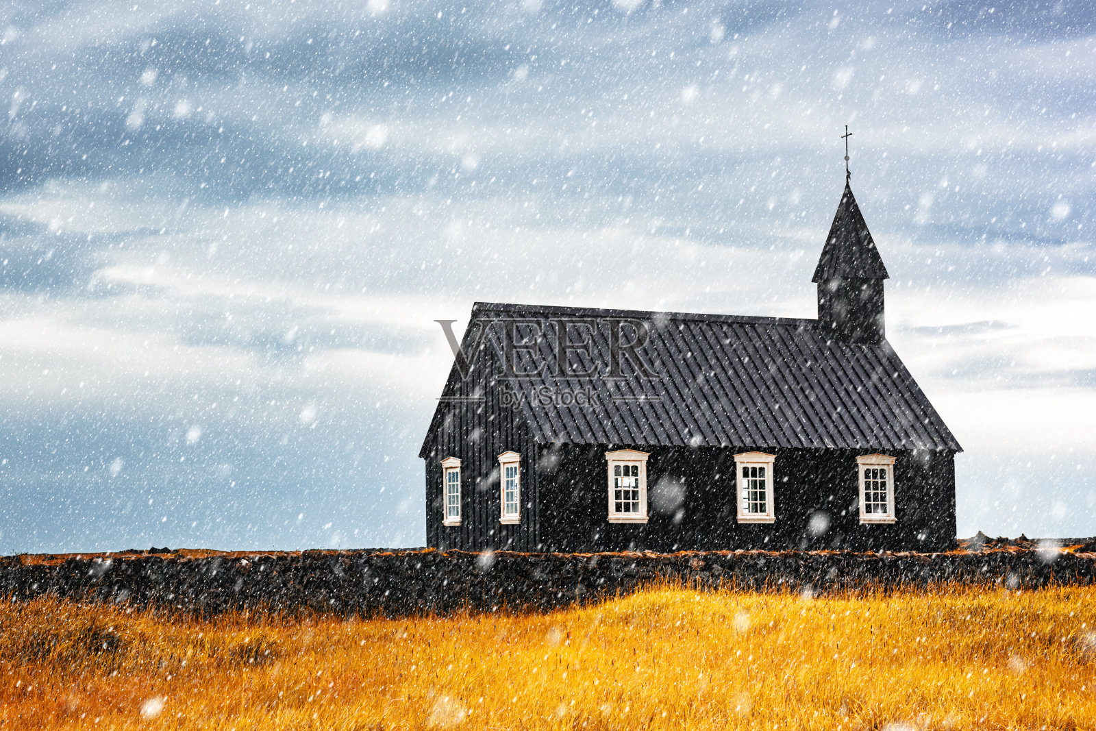 布迪尔的黑人教堂照片摄影图片