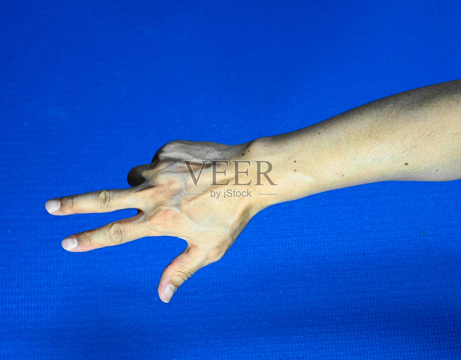 各种各样的手的形状,手指,双手。照片摄影图片