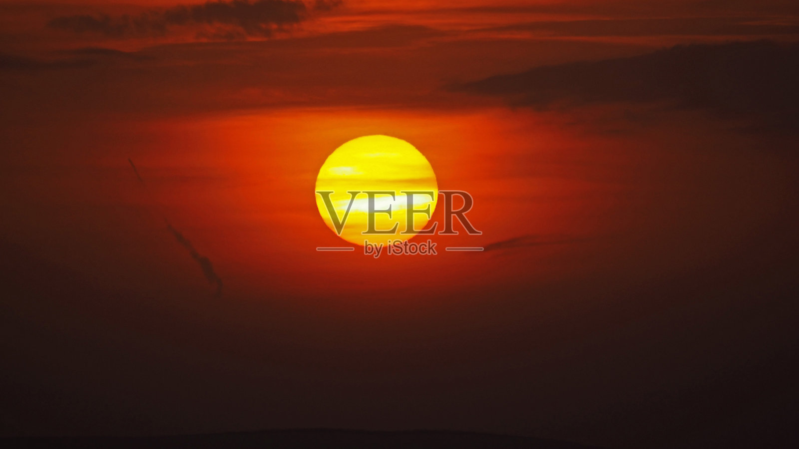 海边的日落照片摄影图片