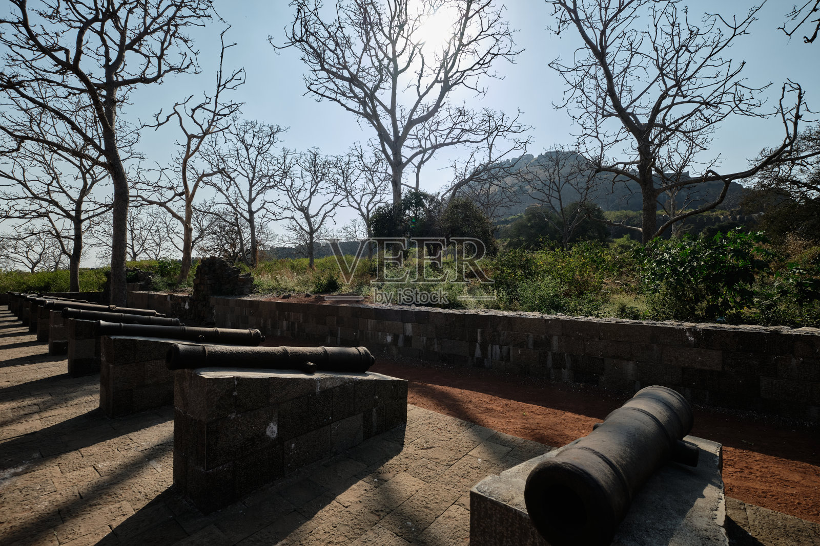 道尔拉塔巴德堡照片摄影图片