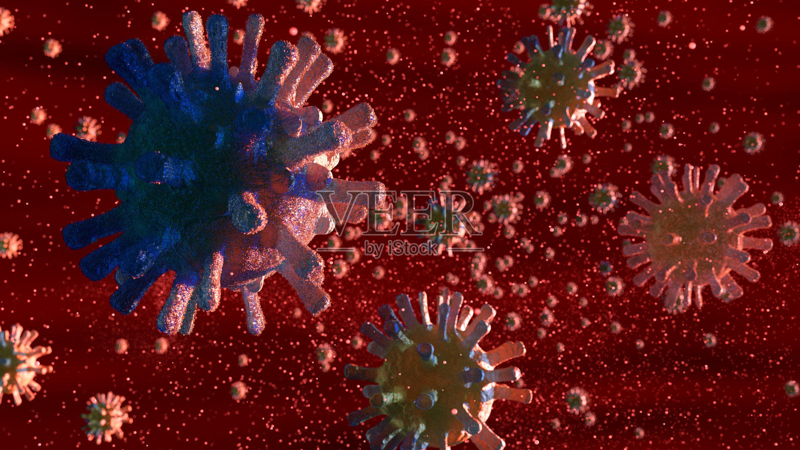 冠状病毒照片摄影图片