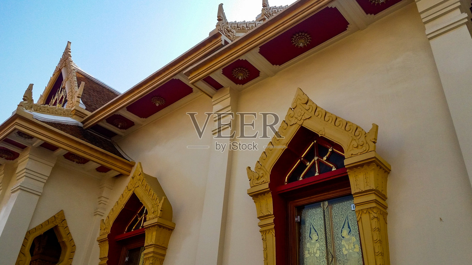 泰国宗教寺庙从外面泰国曼谷,泰国寺庙从外面看照片摄影图片