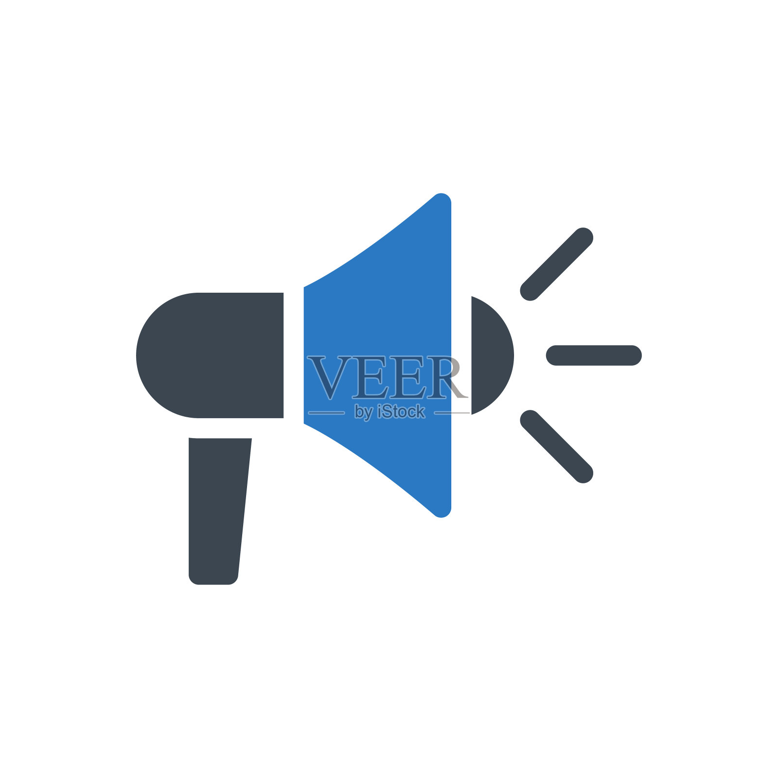 扩音器插画图片素材