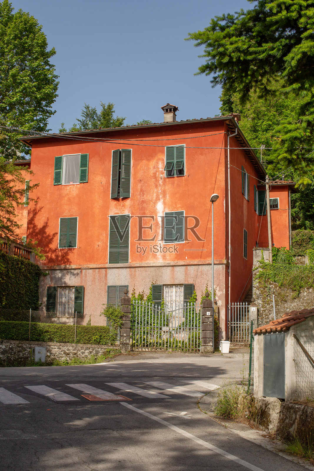 Bagni镇在卢卡照片摄影图片