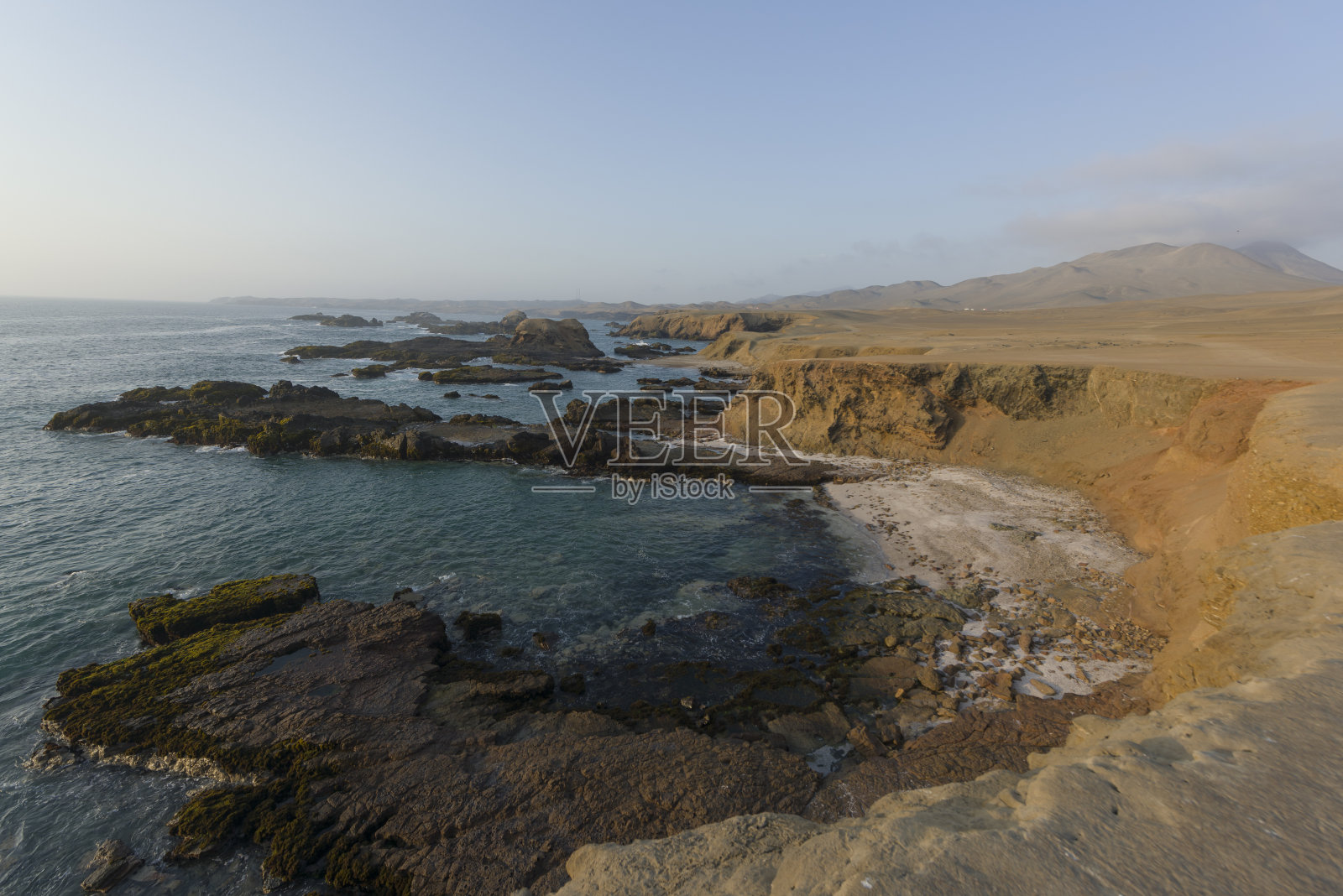 秘鲁安卡什瓦尔梅海滩照片摄影图片