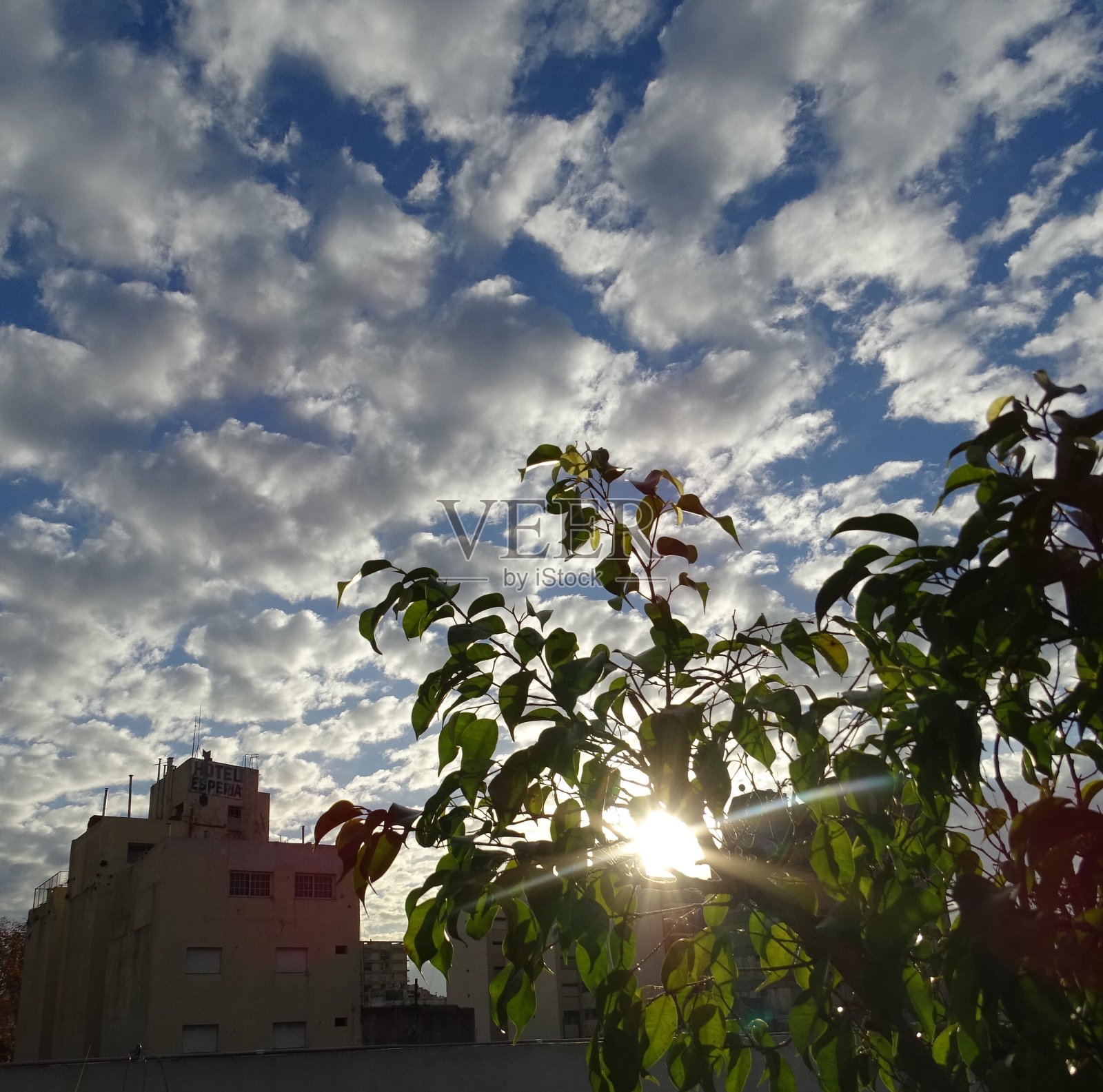 多云的天空照片摄影图片