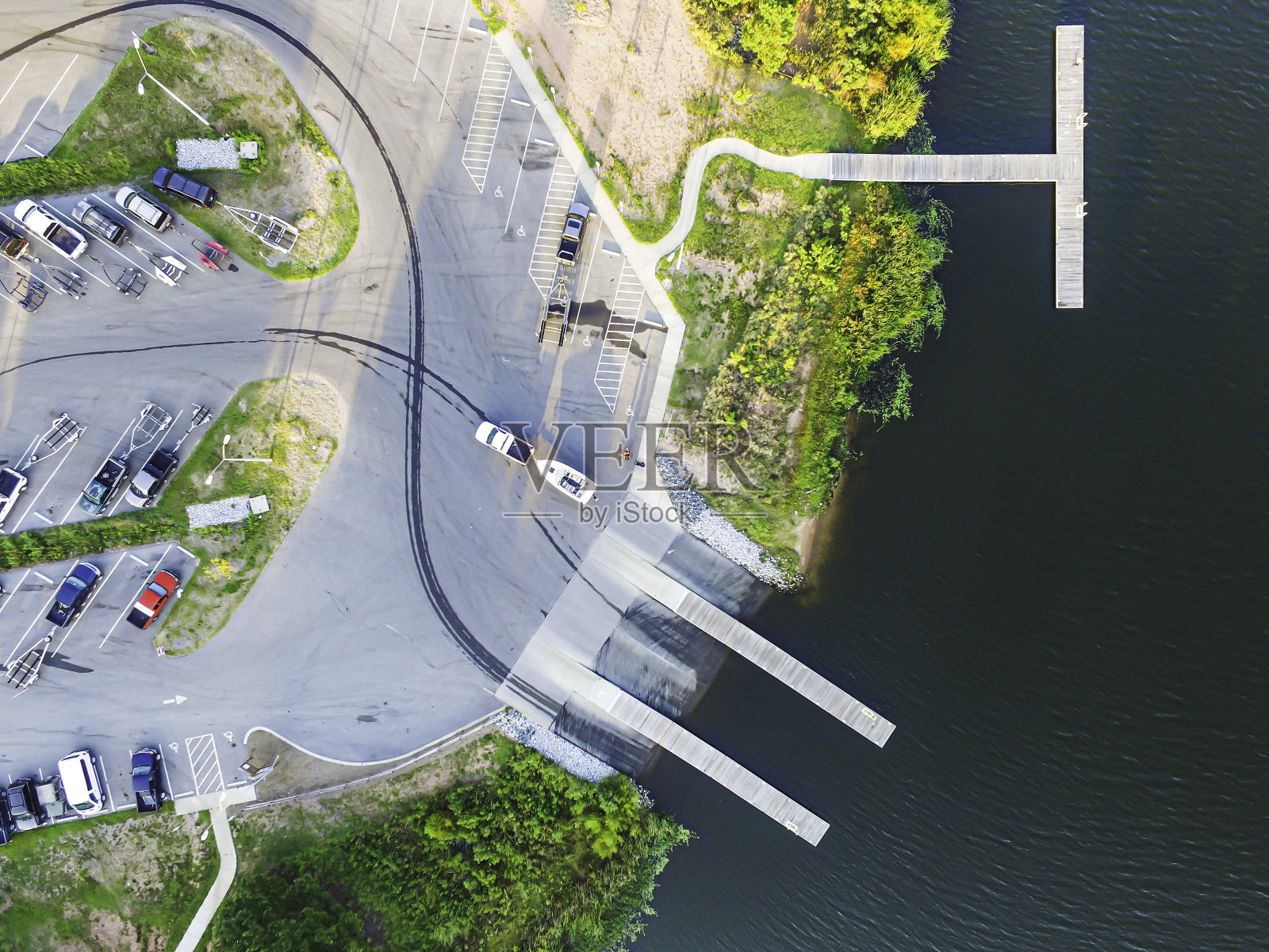 罗利湖的航拍照片照片摄影图片