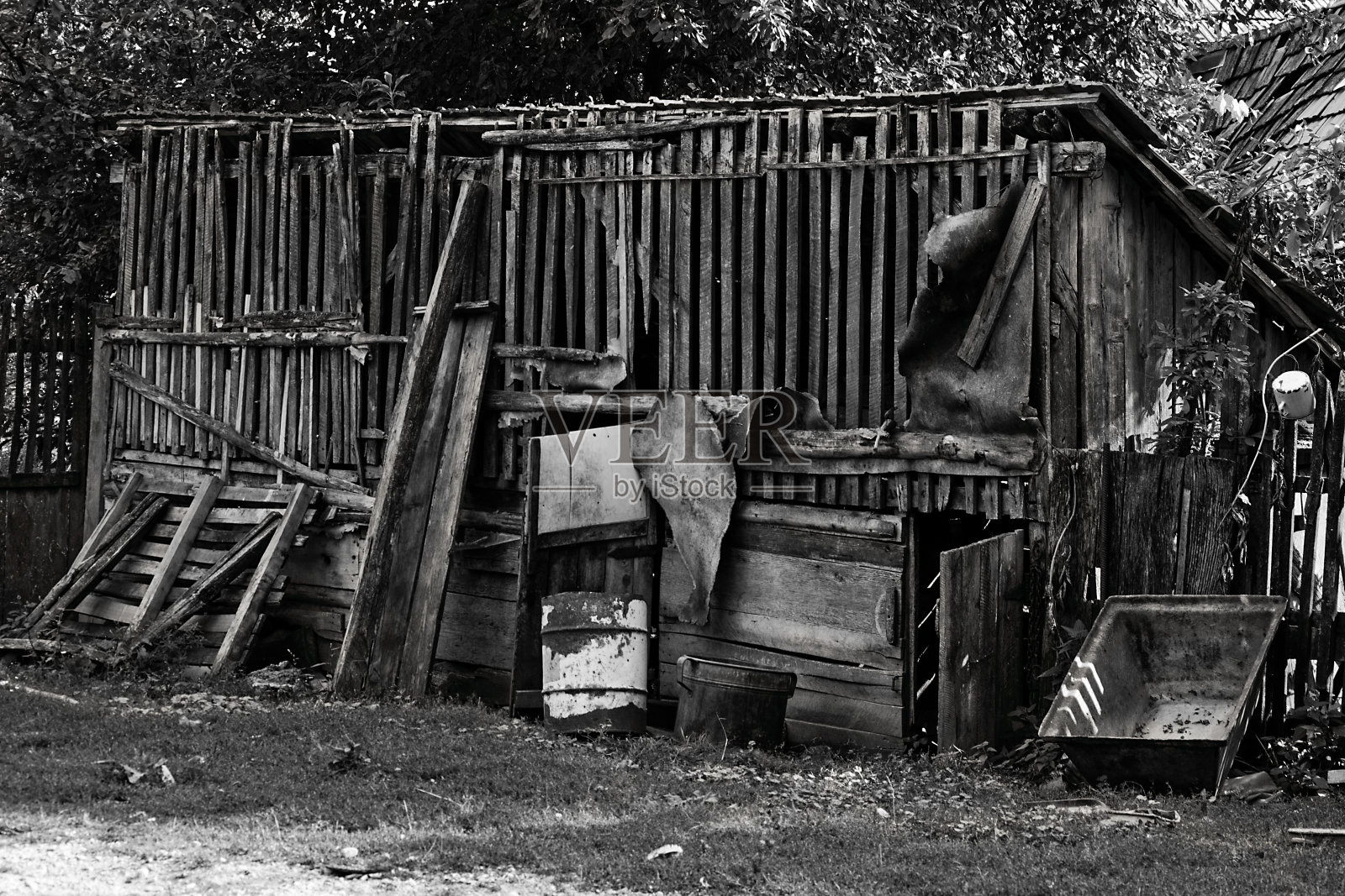 棚屋照片摄影图片