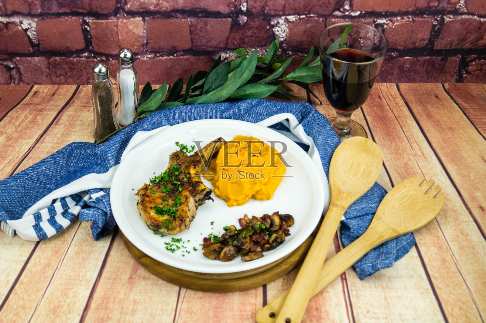 法国衣架Iberico Karree照片摄影图片