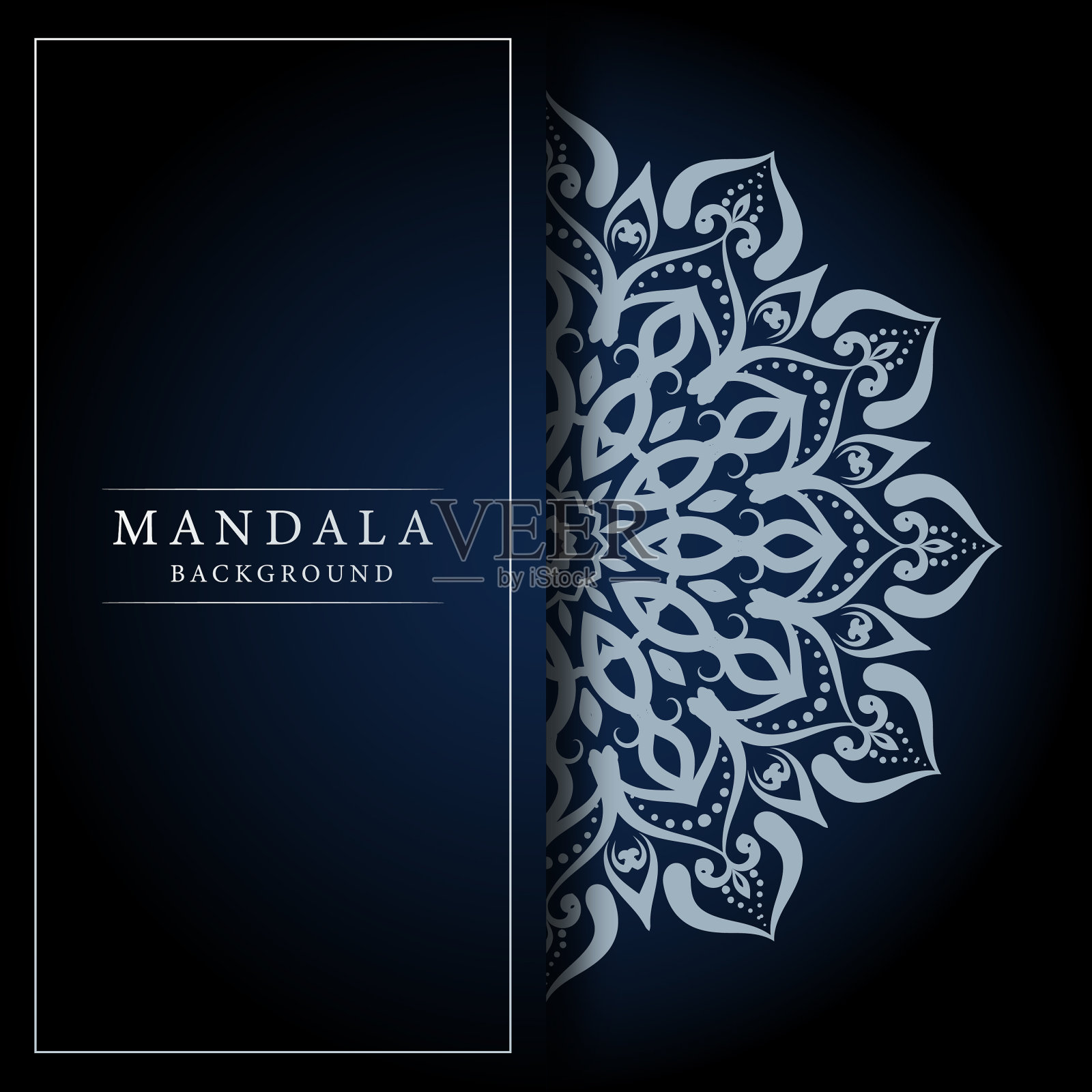 豪华曼荼罗皇家金色阿拉伯式阿拉伯伊斯兰东方风格背景插画图片素材