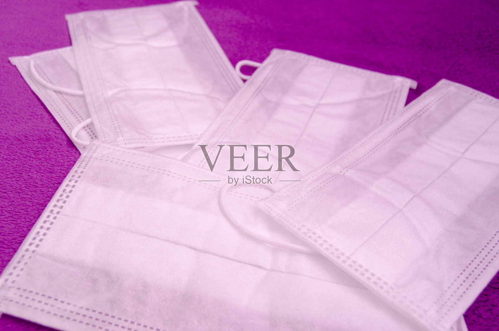 无菌医用外科口罩照片摄影图片