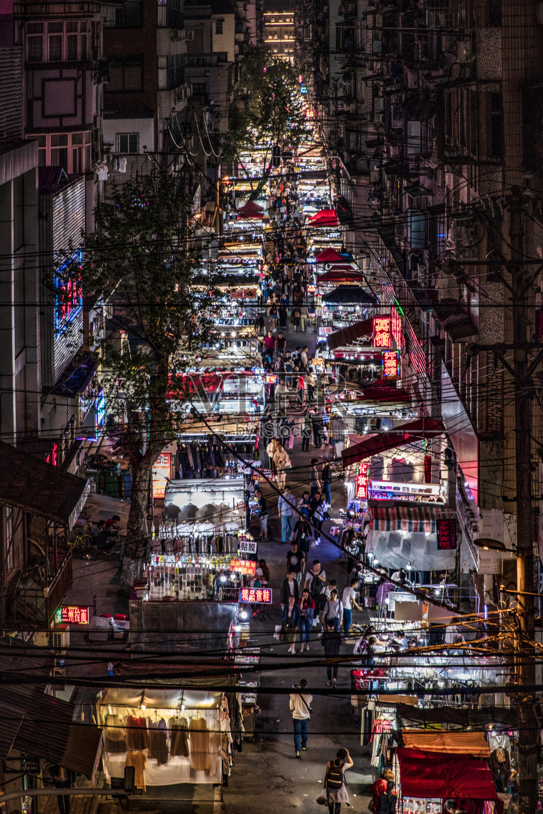 夜市照片摄影图片