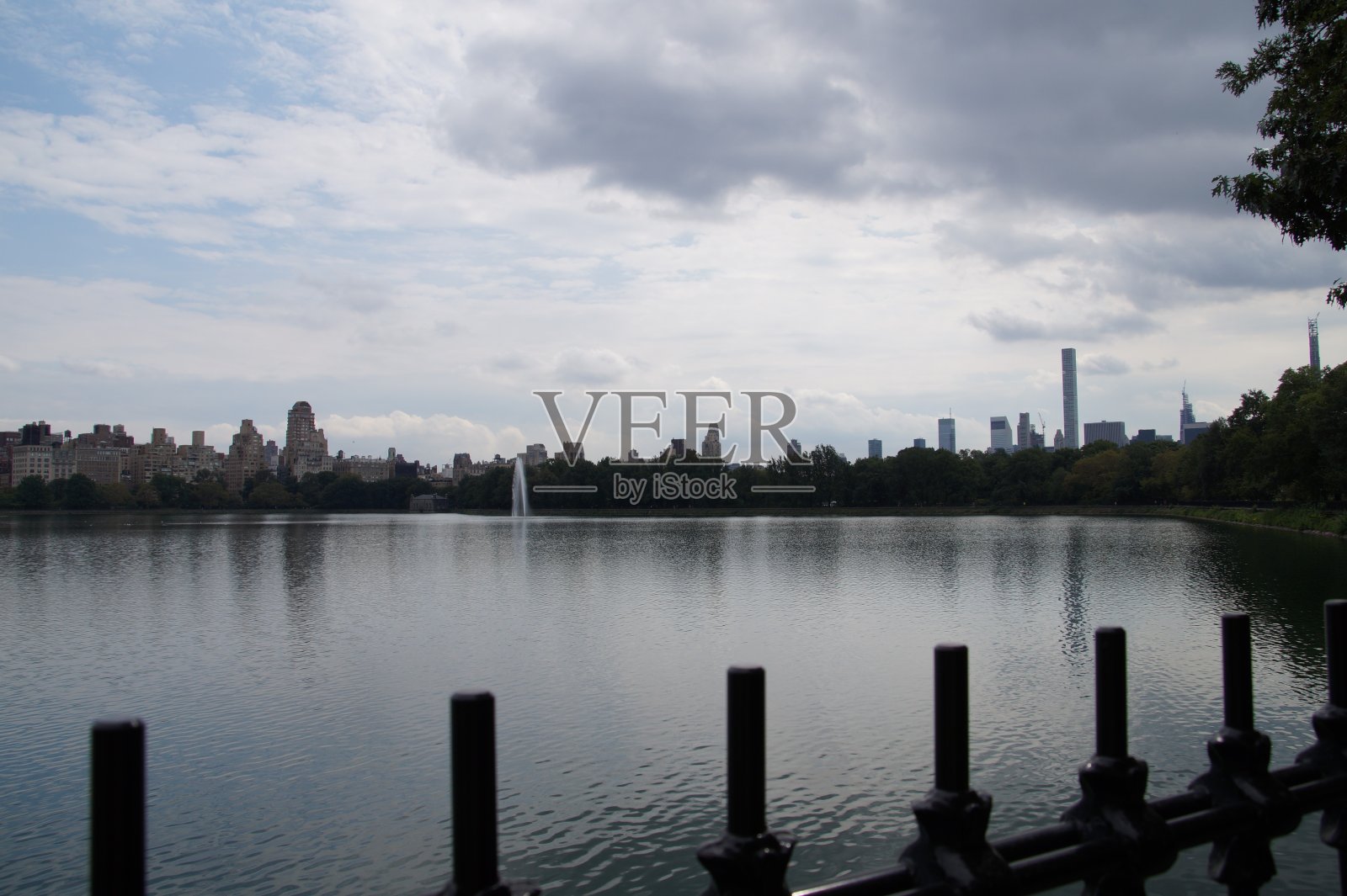 纽约的中央公园照片摄影图片