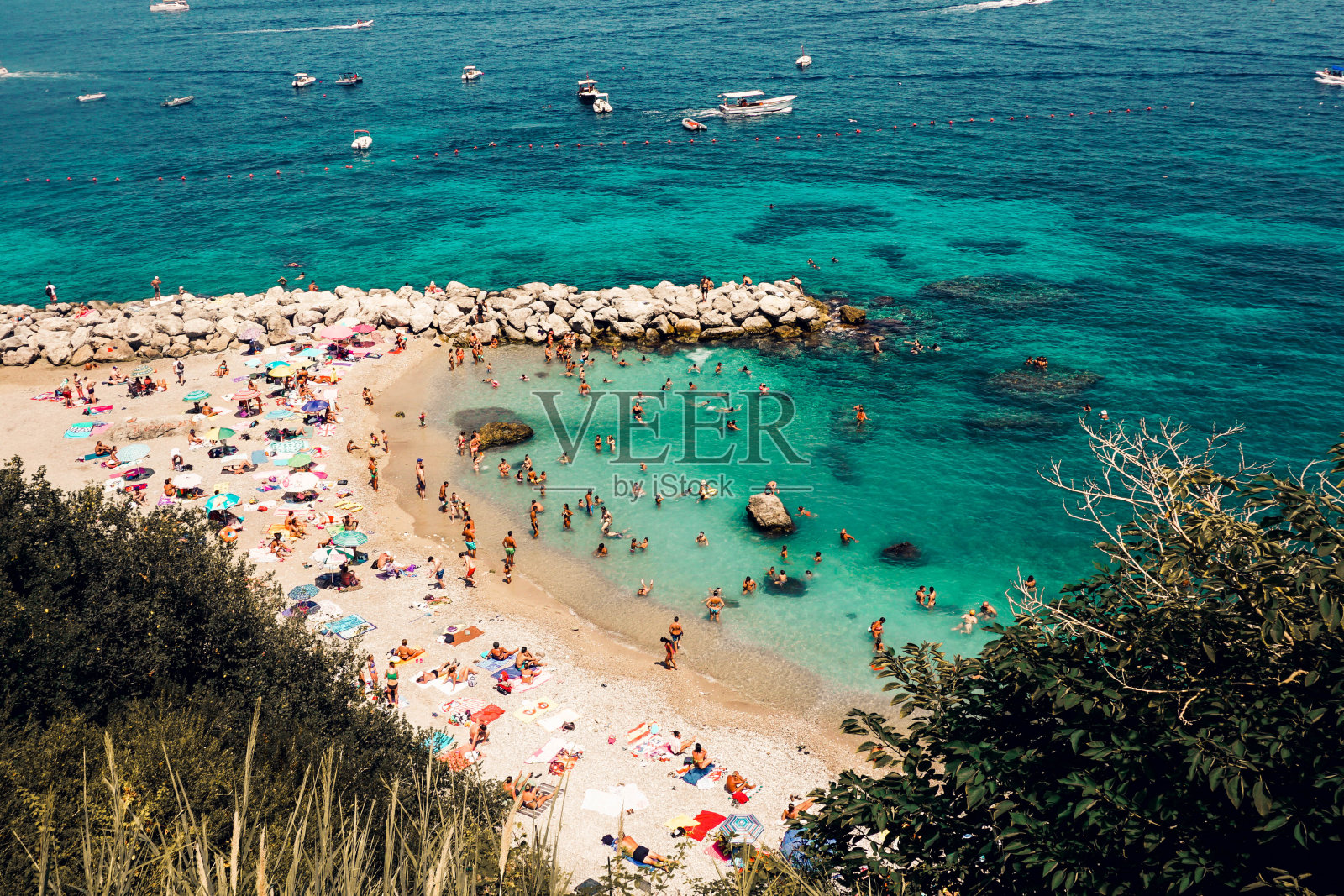 漂亮的海滩照片摄影图片