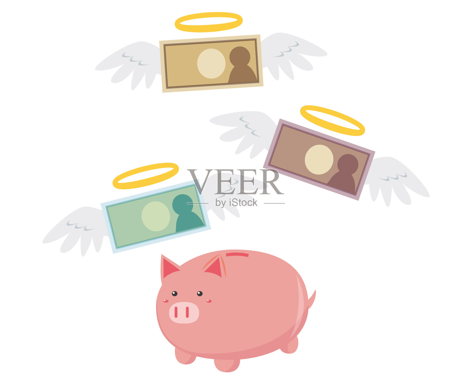 矢量插图。日元图标设计元素图片