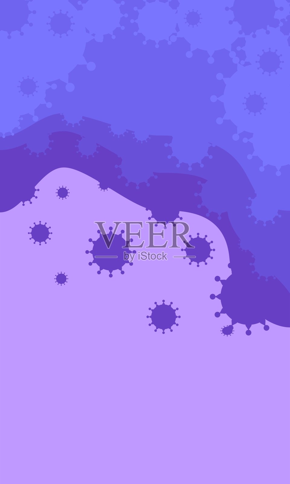 病毒疾病的概念插画图片素材