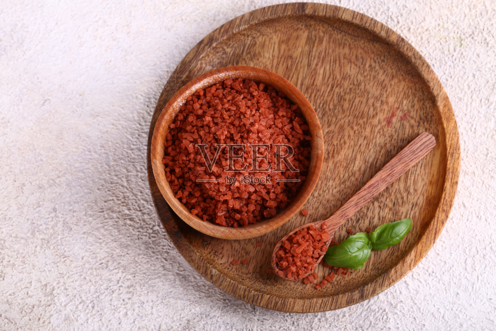 食用有色盐照片摄影图片