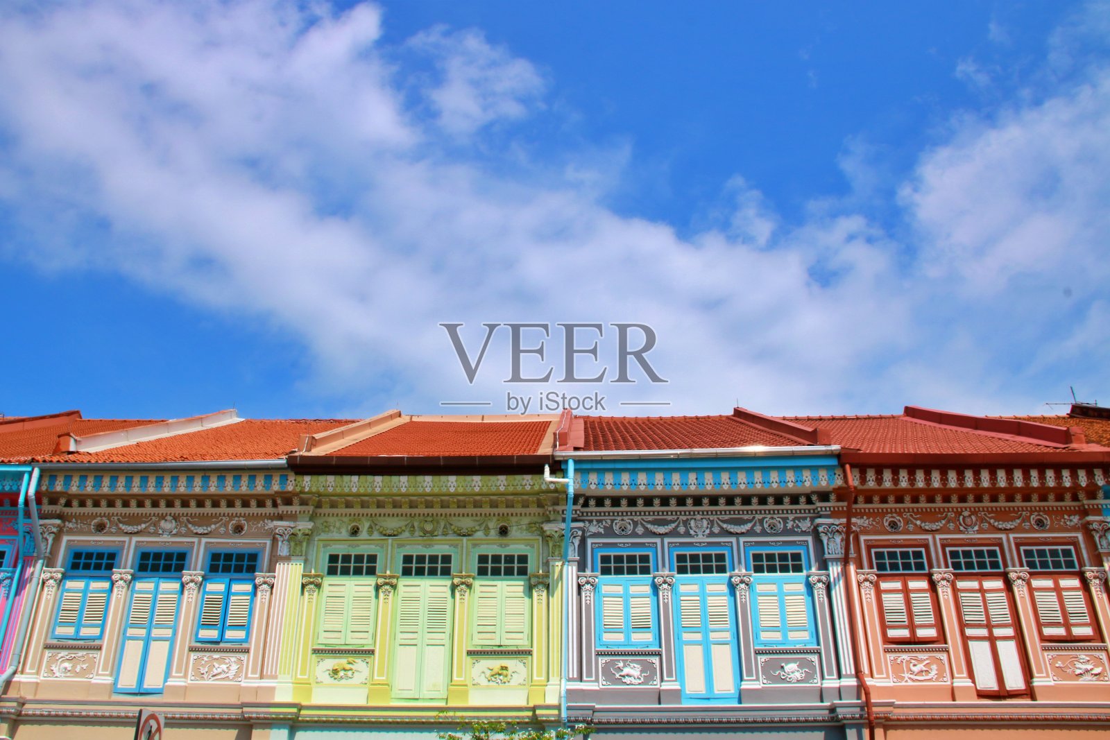 土生华人的房子照片摄影图片